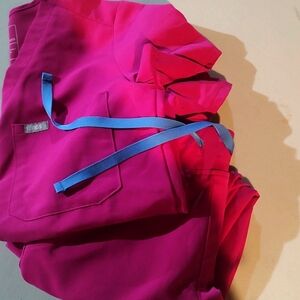 FIGS RASPBERRY XXS set